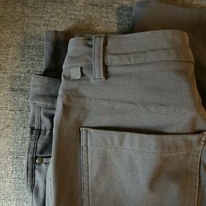 Lululemon dark gray pants slim 28 waist by 32 inseam